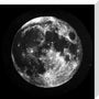 Full Moon, 1858-1868. stretched canvas medium none Art Print - Science Museum Shop
