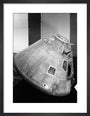 Apollo 10 Command Module, 1969. art print extra small black Art Print - Science Museum Shop