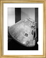 Apollo 10 Command Module, 1969. art print extra small gold Art Print - Science Museum Shop