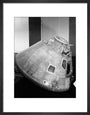 Apollo 10 Command Module, 1969. art print small black Art Print - Science Museum Shop