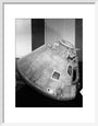 Apollo 10 Command Module, 1969. art print small white Art Print - Science Museum Shop