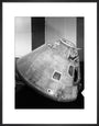Apollo 10 Command Module, 1969. art print medium black Art Print - Science Museum Shop