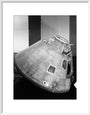 Apollo 10 Command Module, 1969. art print medium white Art Print - Science Museum Shop