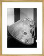 Apollo 10 Command Module, 1969. art print medium gold Art Print - Science Museum Shop