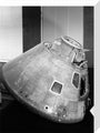 Apollo 10 Command Module, 1969. stretched canvas medium none Art Print - Science Museum Shop