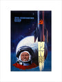 Yuri Gagarin, Russian cosmonaut, 1961. unstretched canvas small none Art Print - Science Museum Shop