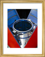 Black Arrow R4 launch vehicle, 1971. art print extra small gold Art Print - Science Museum Shop