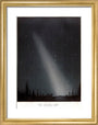 The zodiacal light; observed 20 February 1876. art print extra small gold Art Print - Science Museum Shop