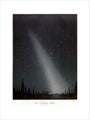 The zodiacal light; observed 20 February 1876. art print small none Art Print - Science Museum Shop