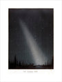 The zodiacal light; observed 20 February 1876. unstretched canvas medium none Art Print - Science Museum Shop