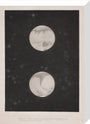 The planet Mars, 18-23 March 1854. stretched canvas medium none Art Print - Science Museum Shop