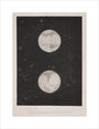 The planet Mars, 18-23 March 1854. unstretched canvas medium none Art Print - Science Museum Shop