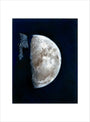 Telescopic study of the Moon, by John Russell RA, 1796. art print small none Art Print - Science Museum Shop