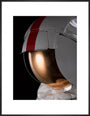 Apollo 17 A7LB Lunar Extravehicular Mobility Unit Space Suit, replica, by Guard-Lee Inc., c. 1982-2010 art print large black Art Print - Science Museum Shop