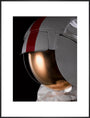 Apollo 17 A7LB Lunar Extravehicular Mobility Unit Space Suit, replica, by Guard-Lee Inc., c. 1982-2010 art print extra large black Art Print - Science Museum Shop