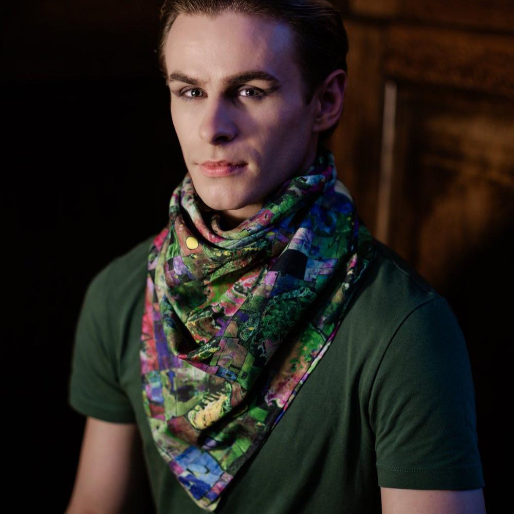 Australia ESA x TAMMAM Organic Cotton Scarf Textile Accessories - Science Museum Shop