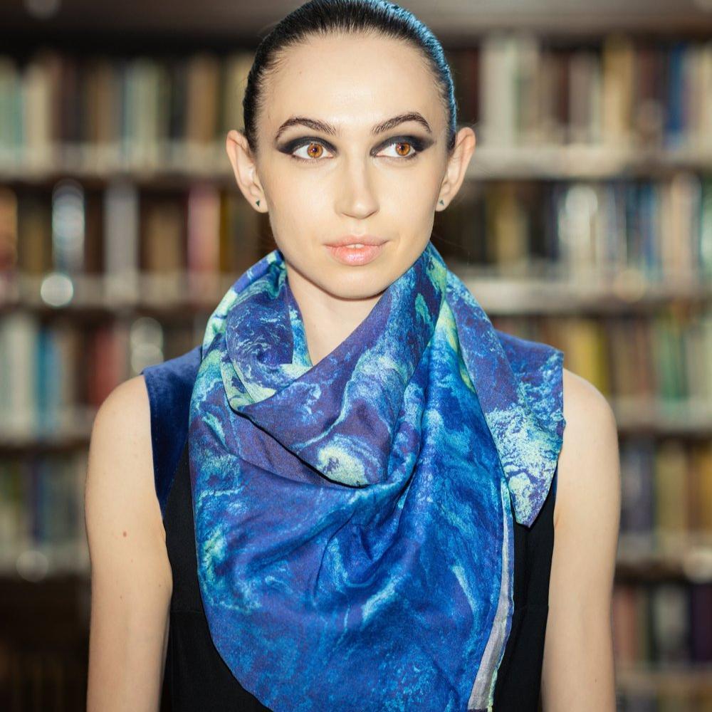 Bering ESA x TAMMAM Silk Scarf