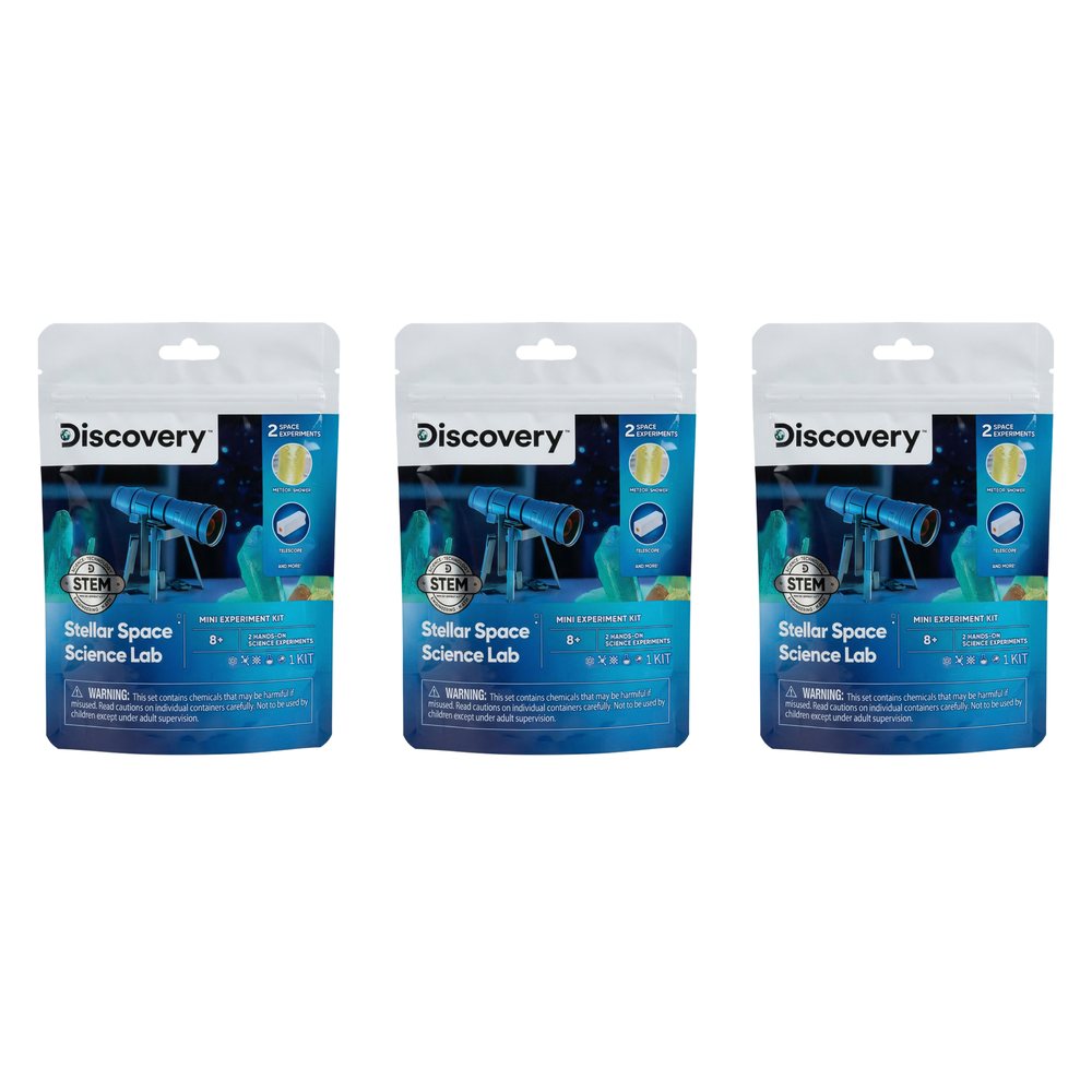 Discovery Stellar Space Science Lab Set of 3 Experiments - Science Museum Shop