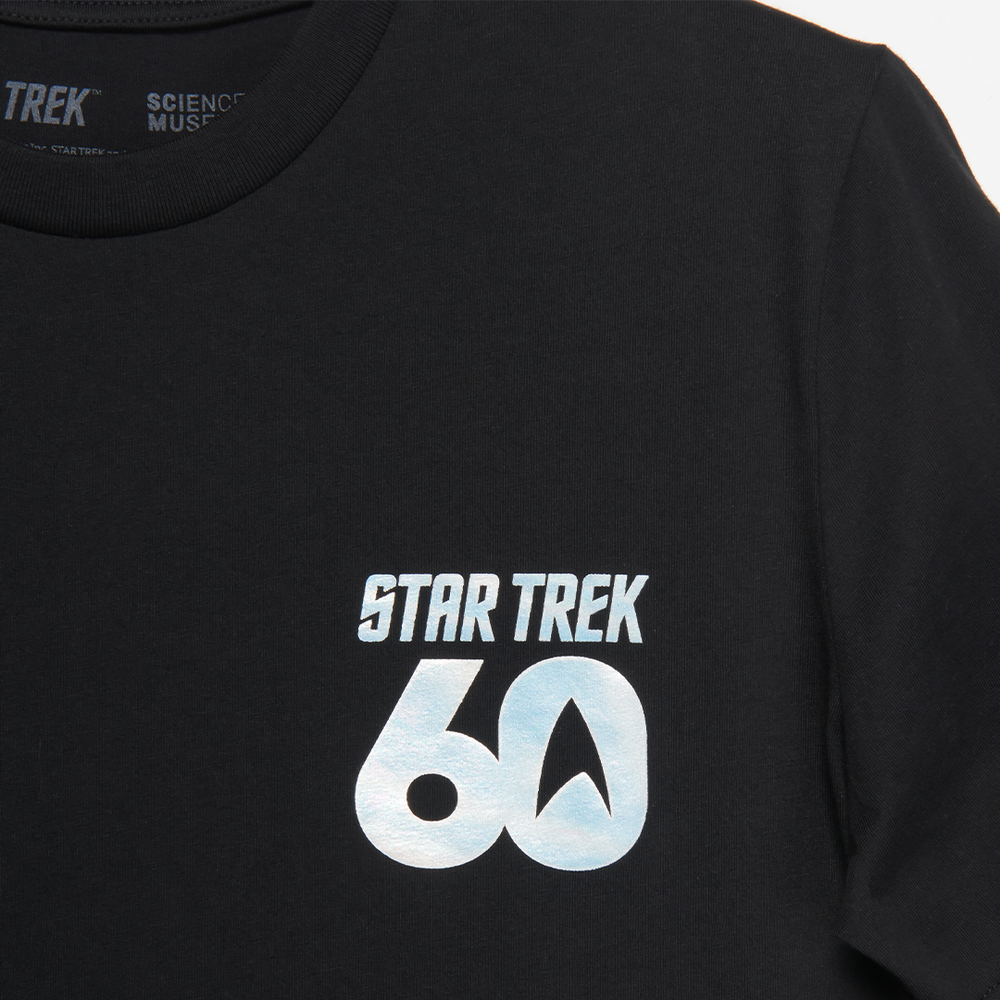 Science Museum Star Trek 60th Anniversary T-Shirt Clothing - Science Museum Shop