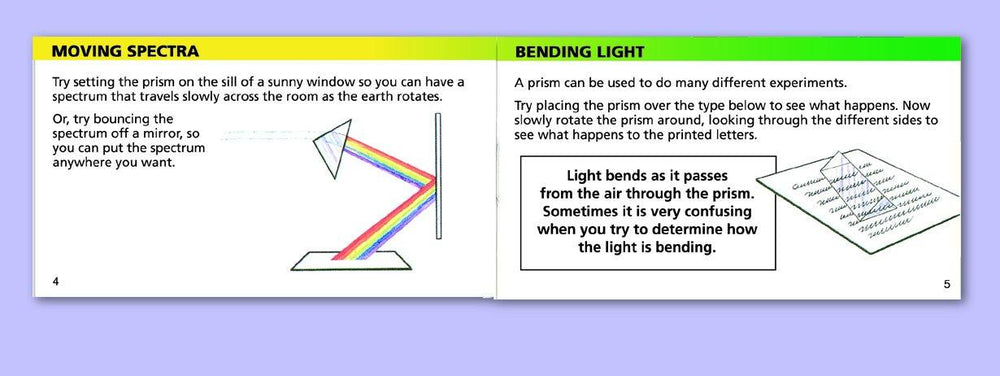 Prism Discovery Kit Experiments - Science Museum Shop