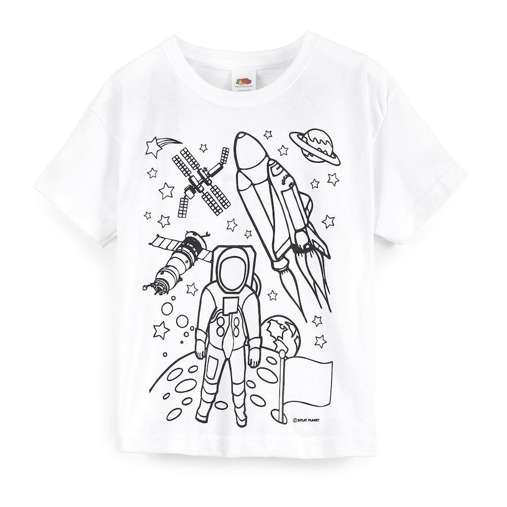 Science Museum Children's Colour in Space T-shirt - Clothing - Science Museum Shop