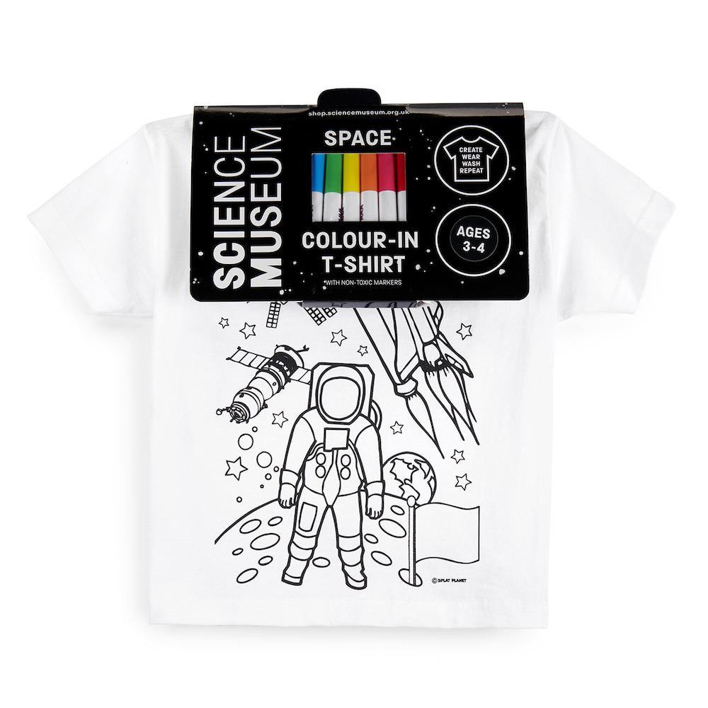 Science Museum Children's Colour in Space T-shirt Clothing - Science Museum Shop