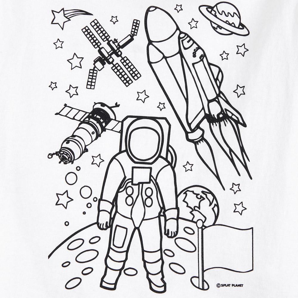 Science Museum Children's Colour in Space T-shirt Clothing - Science Museum Shop