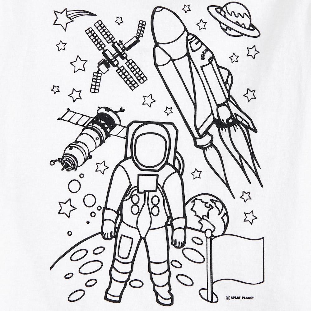 Science Museum Children's Colour in Space T-shirt - Clothing - Science Museum Shop 2