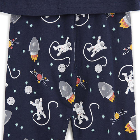 Astronaut and Rocket Print Pyjamas | Science Museum Shop