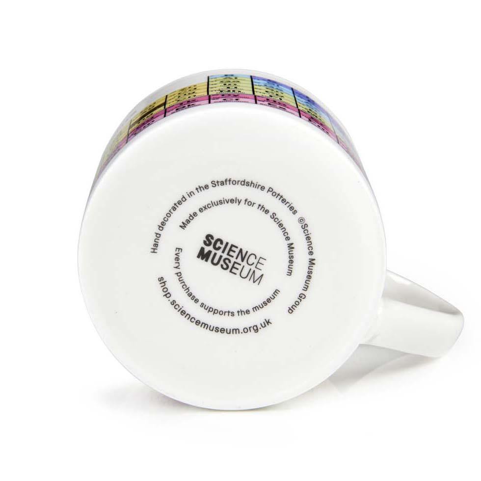 Science Museum Periodic Table Bone China Mug Mugs - Science Museum Shop