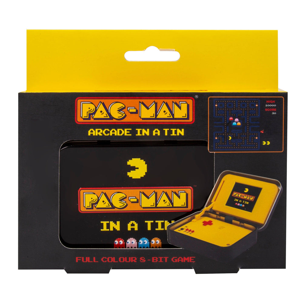 Arcade In A Tin: Pac-Man Edition Games - Science Museum Shop