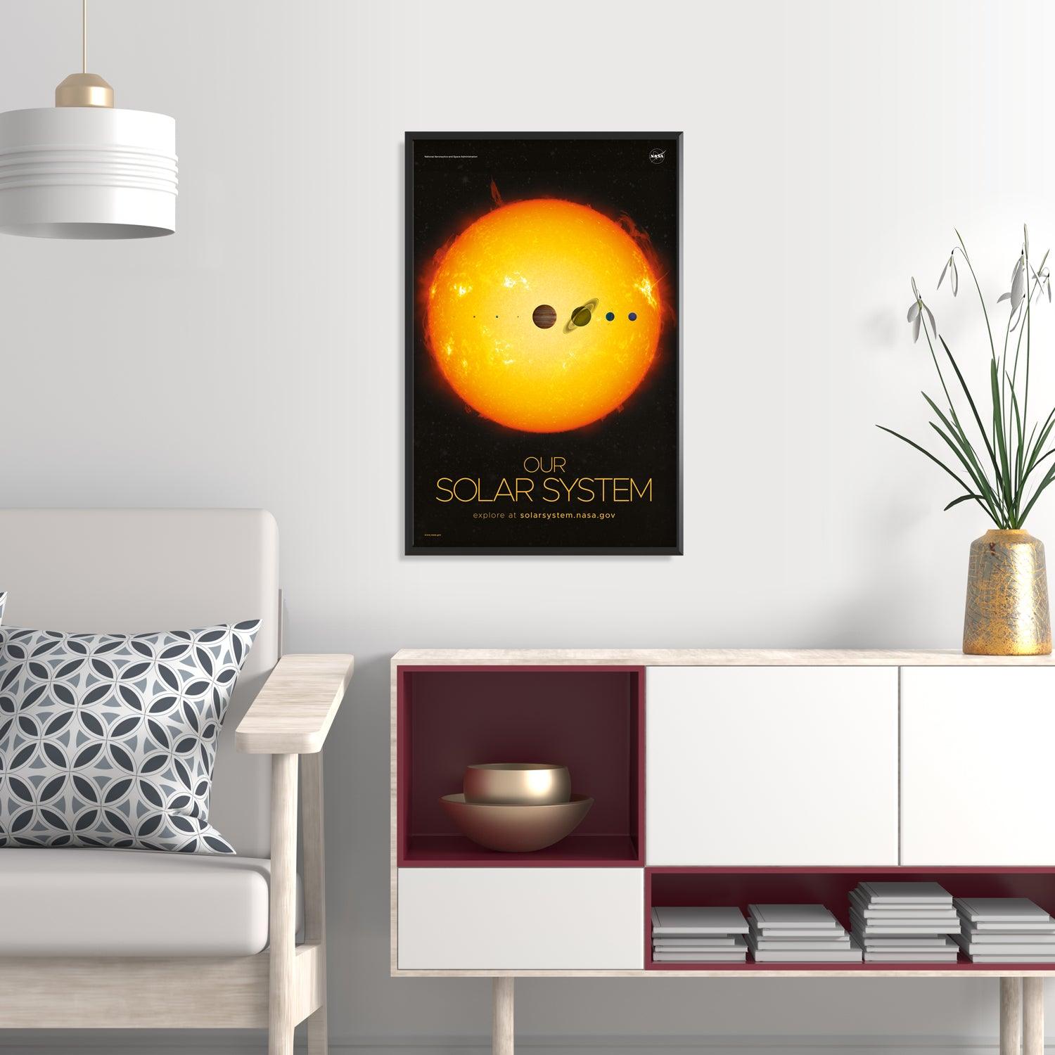 NASA Solar System Poster - Poster - Science Museum Shop