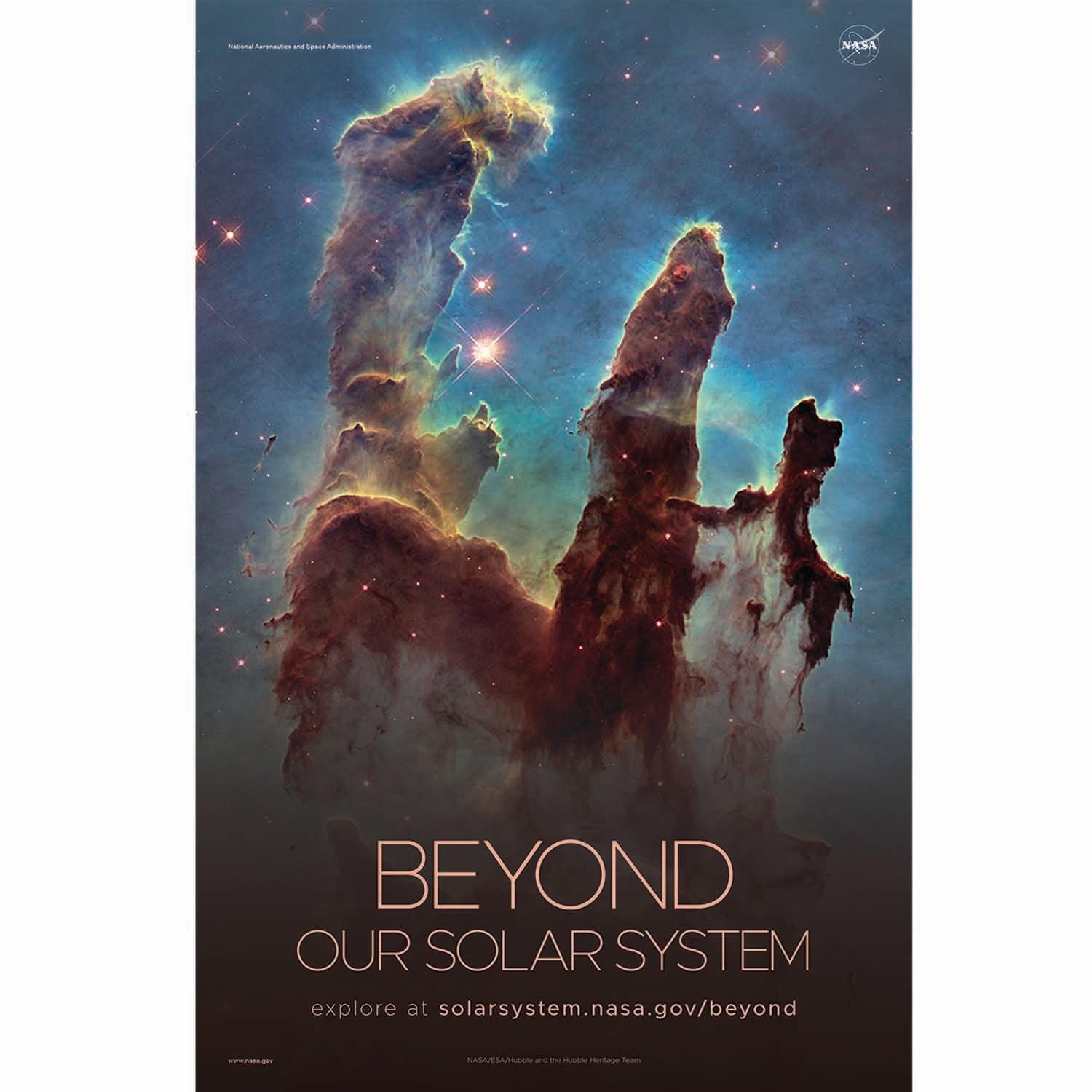 NASA Beyond Our Solar System Poster - Poster - Science Museum Shop