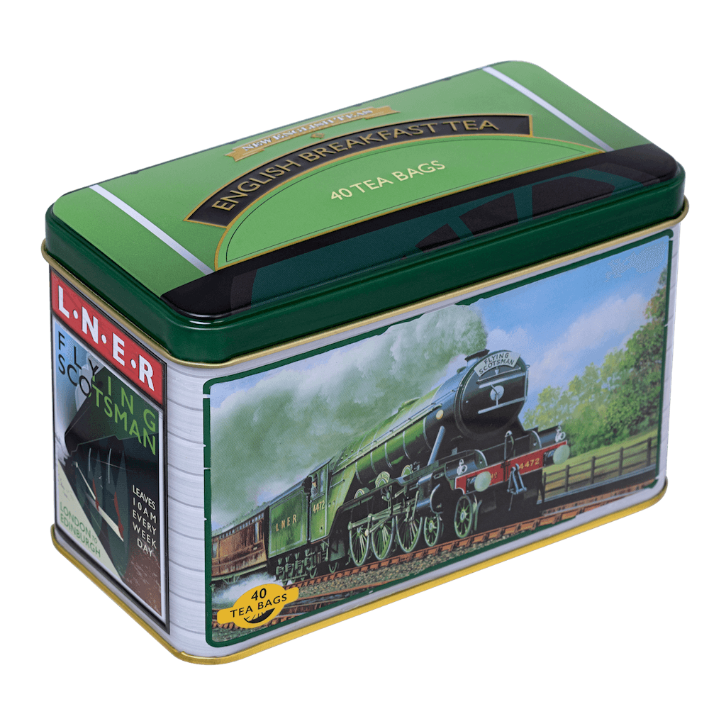Flying Scotsman English Breakfast Tea And Tin Drink - Science Museum Shop