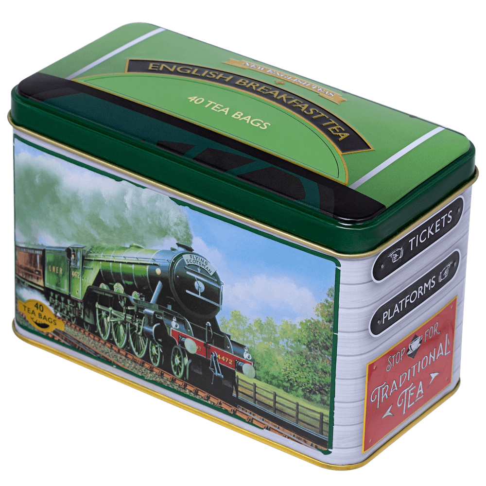 Flying Scotsman English Breakfast Tea And Tin Drink - Science Museum Shop