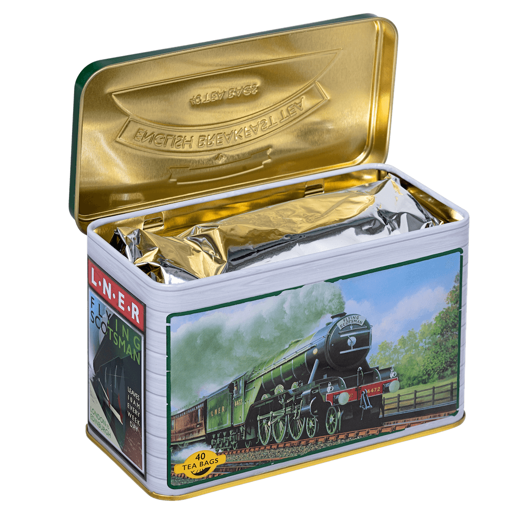 Flying Scotsman English Breakfast Tea And Tin Drink - Science Museum Shop