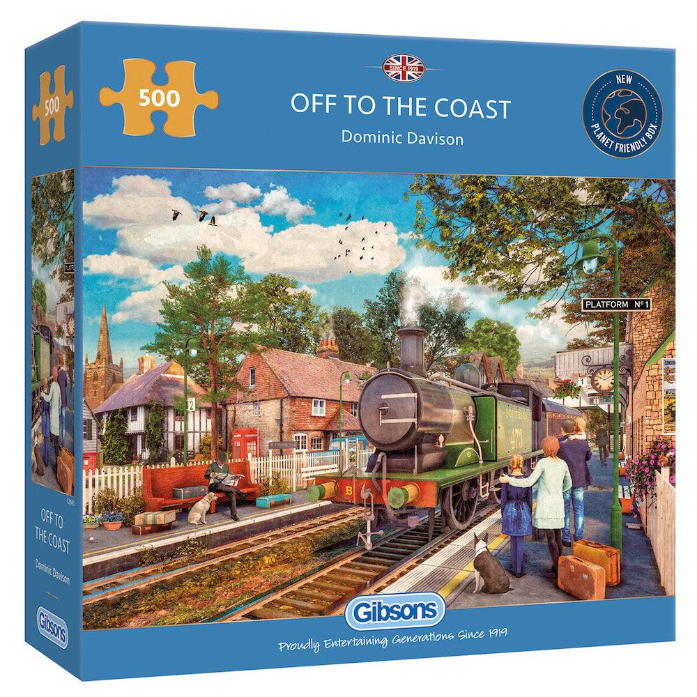 Off To The Coast 500-Piece Jigsaw - Puzzles - Science Museum Shop