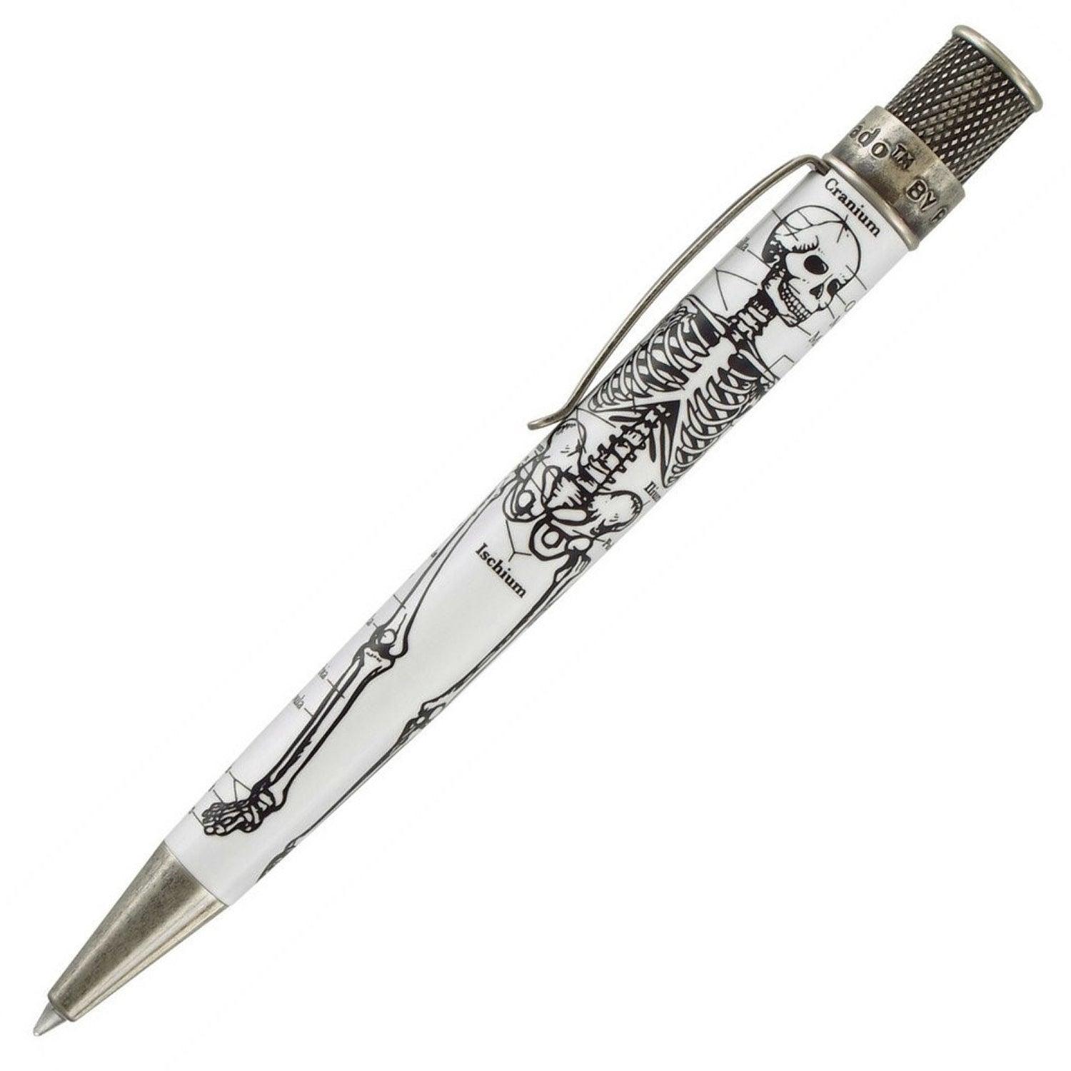 Retro Dr Gray Skeleton Rollerball Pen - Pens and Pencils - Science Museum Shop