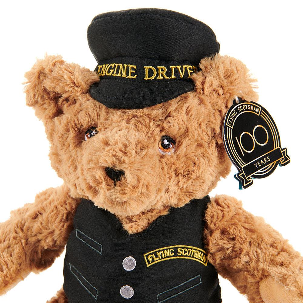 National Railway Museum Flying Scotsman Plush Bear Soft Toys - Science Museum Shop