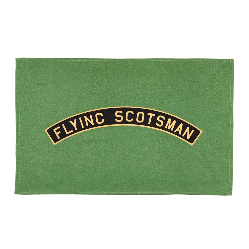 National Railway Museum Flying Scotsman Nameplate Tea Towel