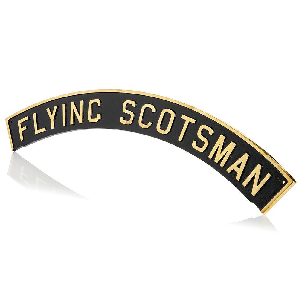 Flying Scotsman Nameplate Medium front