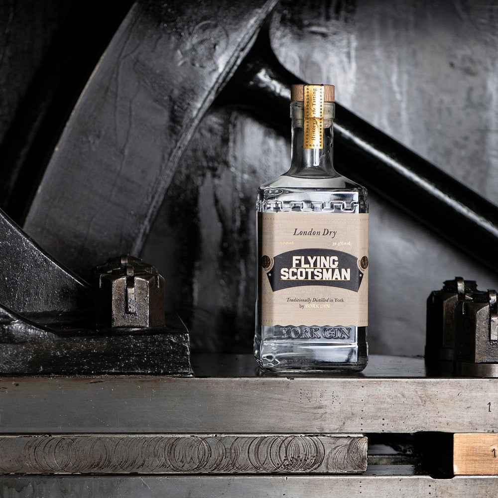 National Railway Museum Flying Scotsman Blueprint Gin Drink - Science Museum Shop