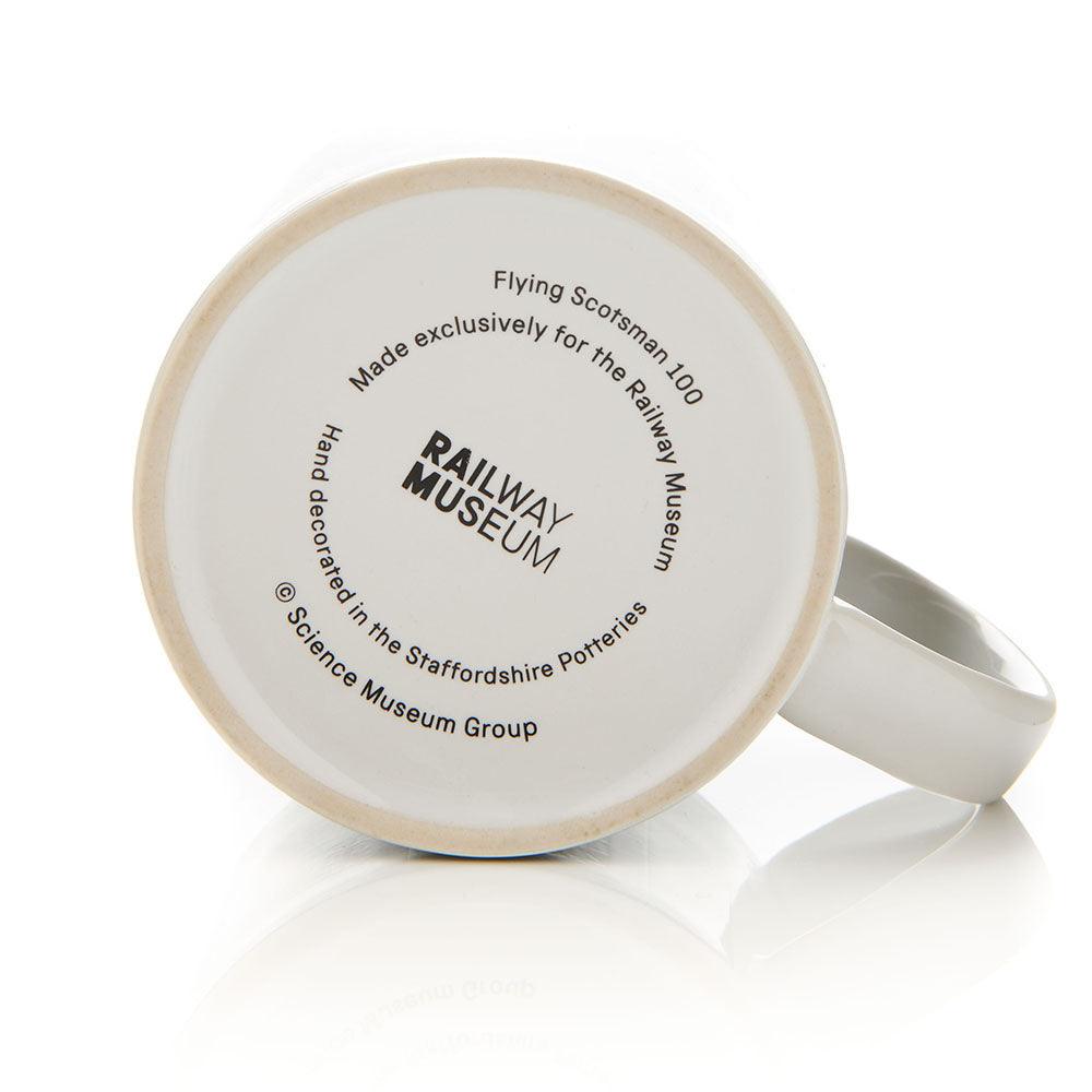 National Railway Museum Flying Scotsman Fact File Mug Mugs - Science Museum Shop