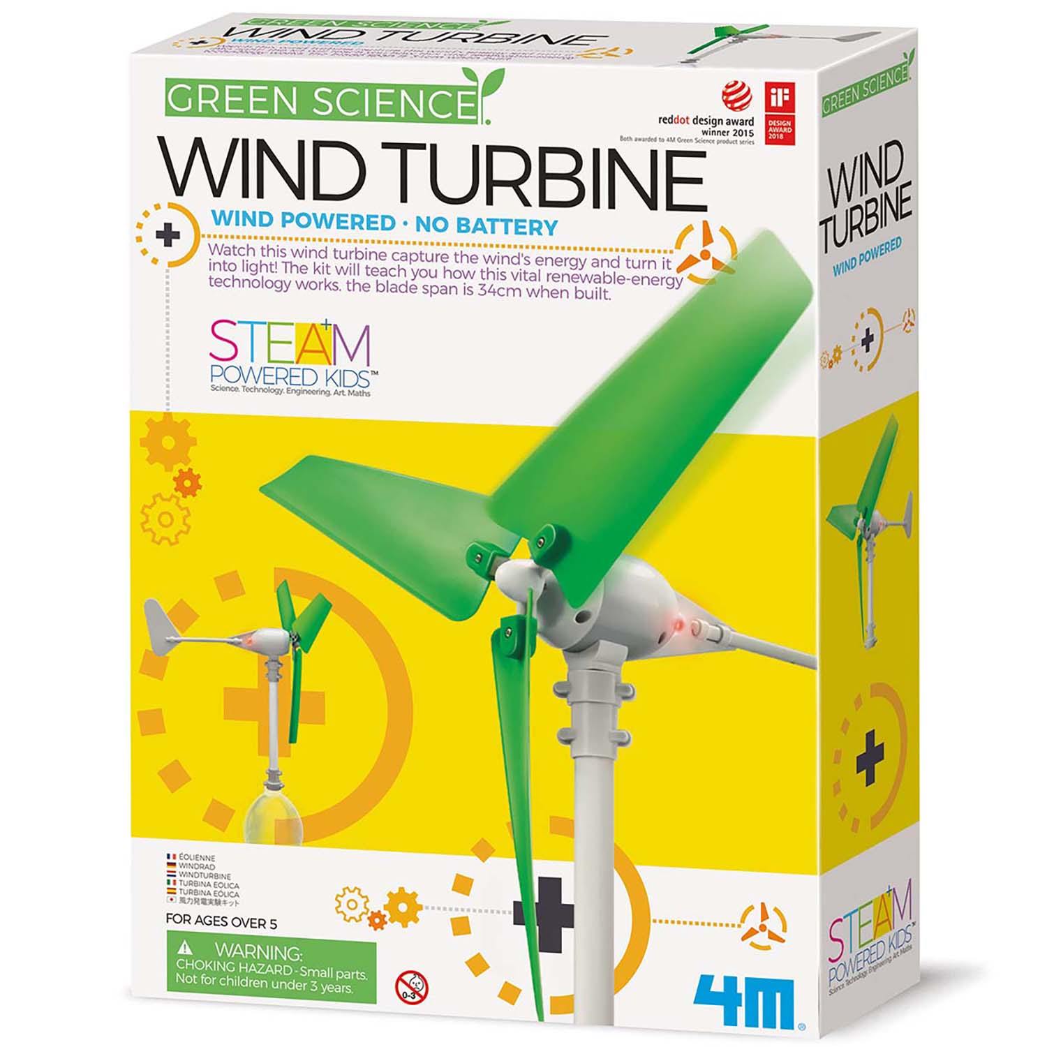 Build Your Own Wind Turbine Science Kit