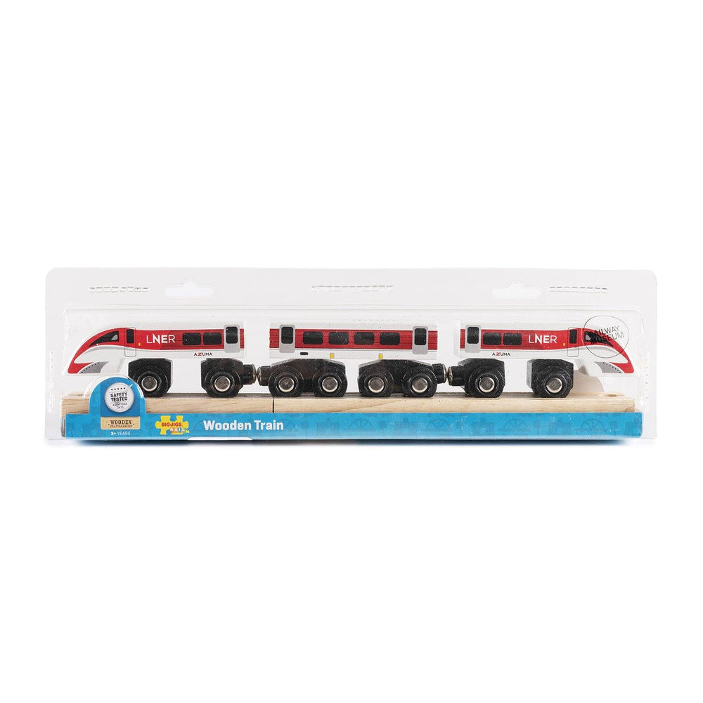 National Railway Museum Azuma Wooden Train Model Toy Kids Railways Models - Science Museum Shop