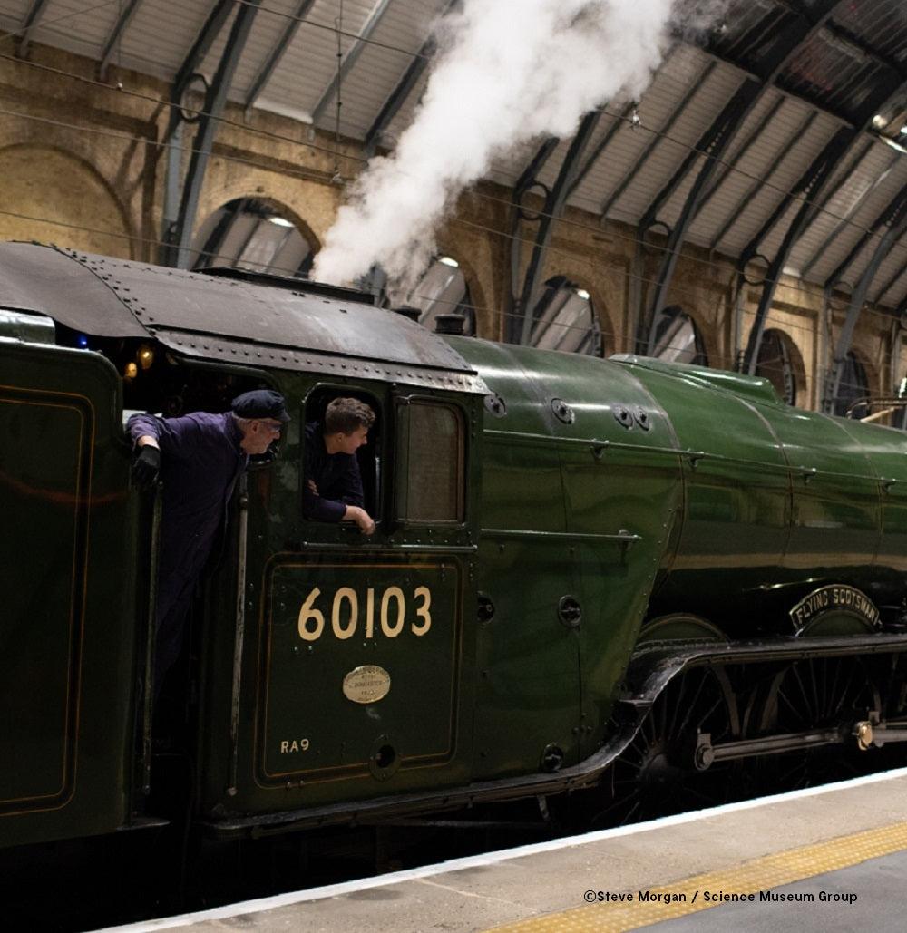 Flying Scotsman Doncaster Works Plate Metal Signs - Science Museum Shop