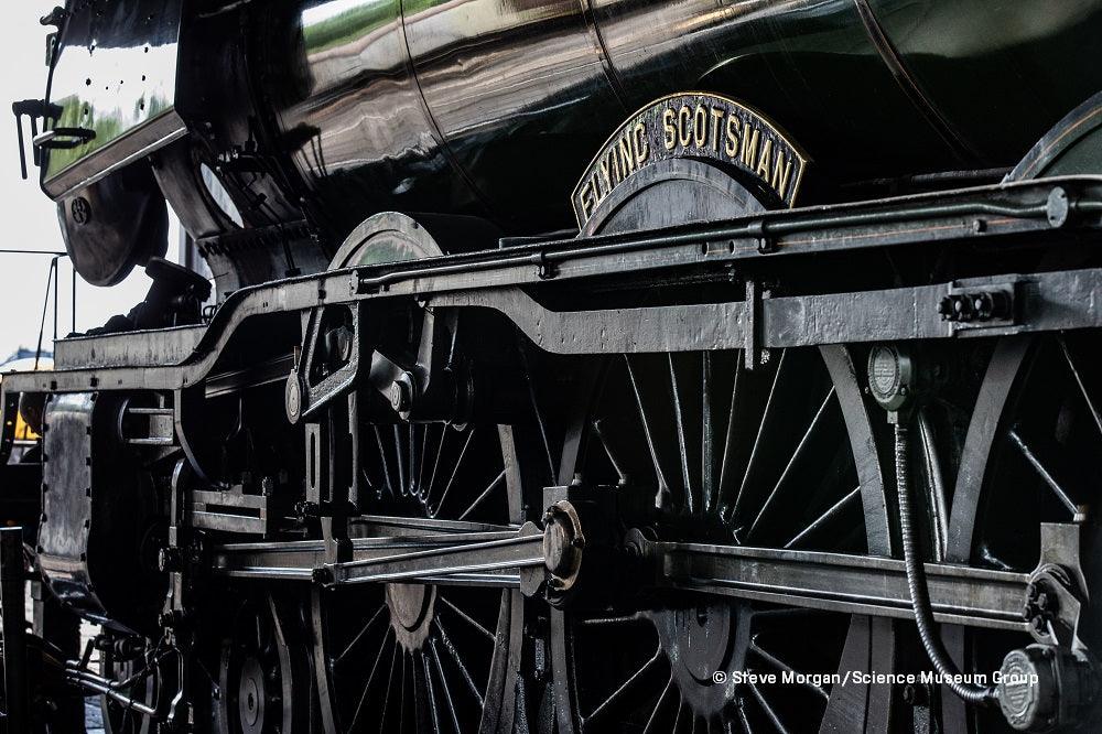 Flying Scotsman Nameplate Medium  - National Railway Museum - Train, Locomotive Gift - Science Museum Shop