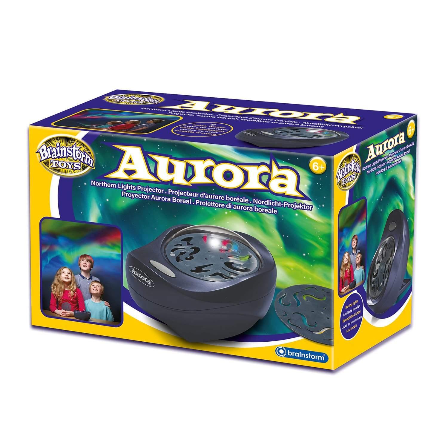 Northern lights projector in box