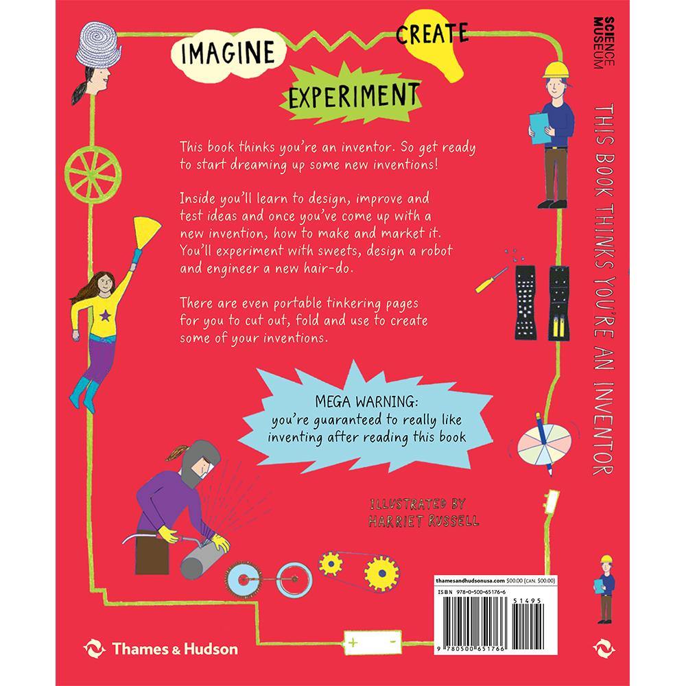 Science Museum This Book Thinks You're an Inventor Science - Science Museum Shop