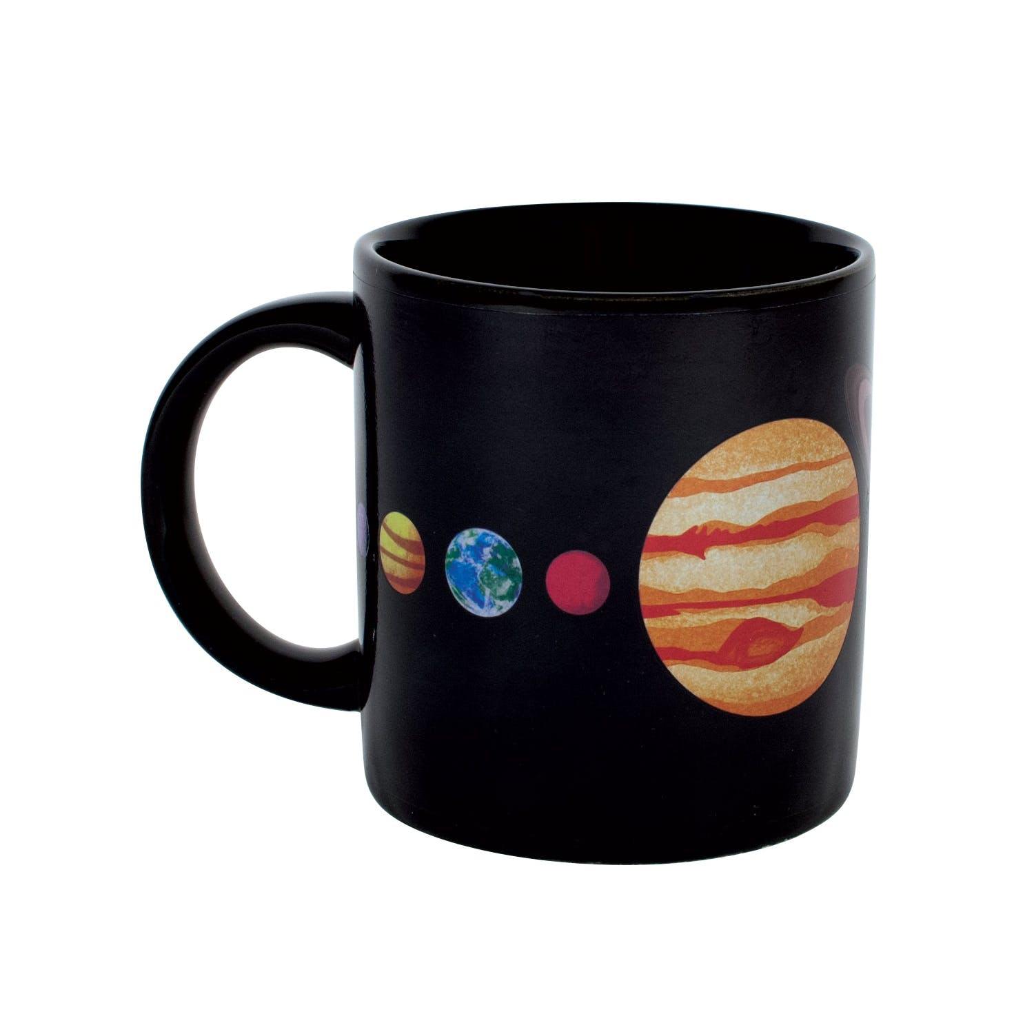 Solar System Cups 11oz Solar Changing Ceramic Mug Space Themed